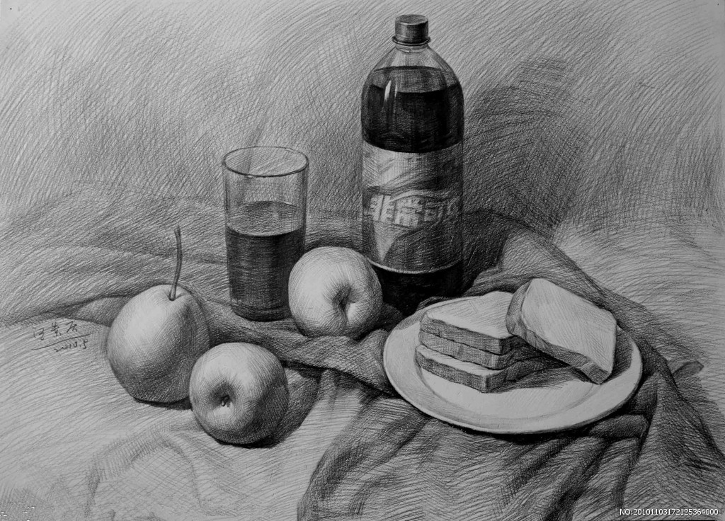 素描头像绘画