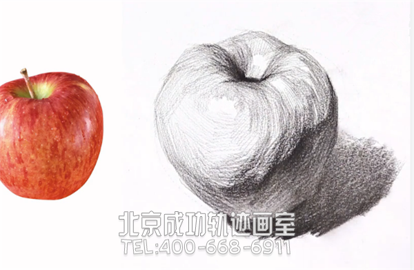 素描苹果的画法及步骤