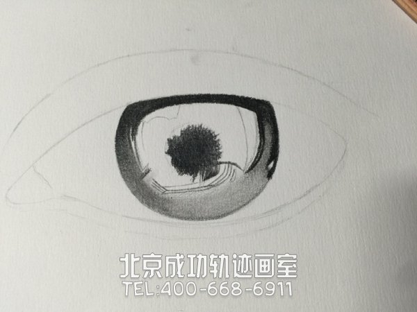 素描眼睛的画法步骤